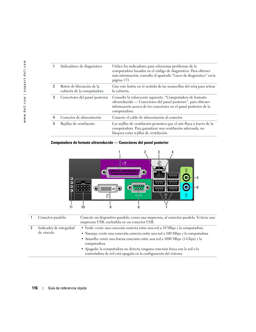 Dell GX620 manual 116 