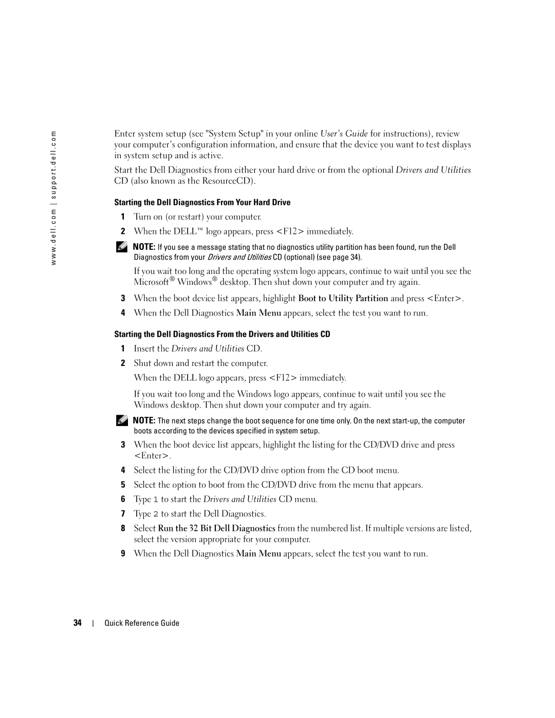 Dell GX620 manual Insert the Drivers and Utilities CD 