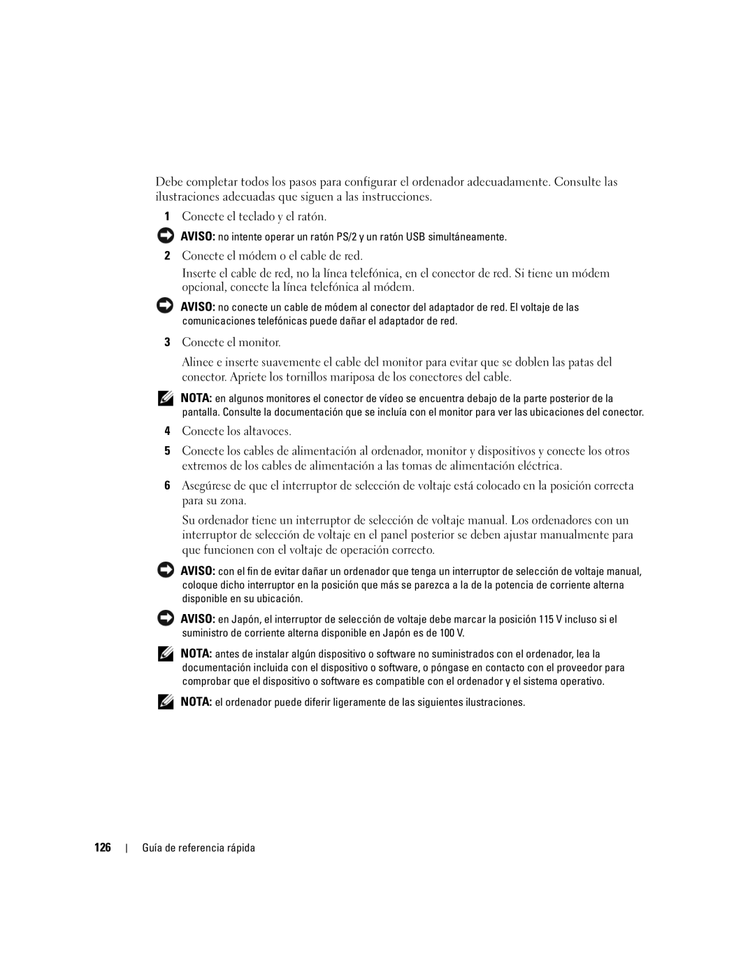 Dell GX620 manual 126 