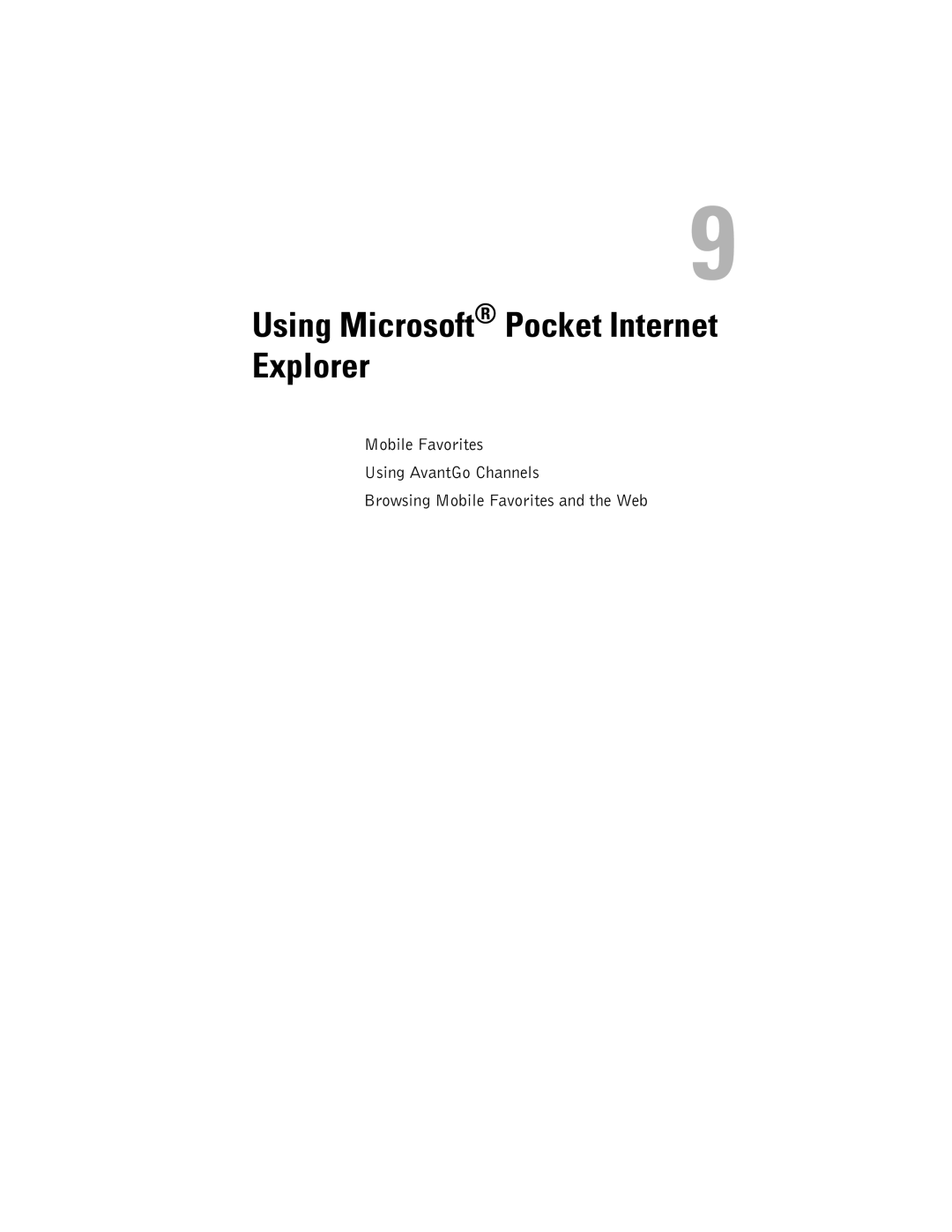 Dell HC02U-B, HC02U-C, HC02U-W, HD03U owner manual Using Microsoft Pocket Internet Explorer 