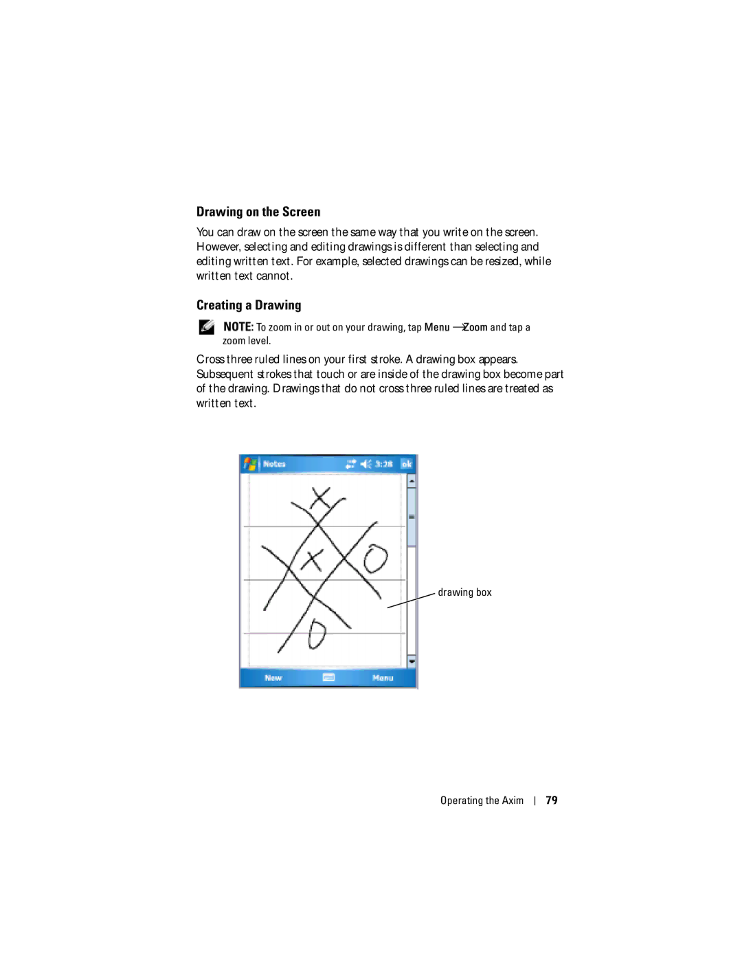 Dell HD04U, HC03UL owner manual Drawing on the Screen, Creating a Drawing 