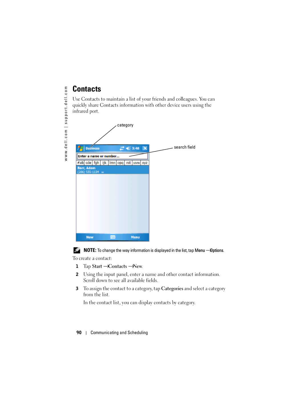 Dell HC03UL, HD04U owner manual Contacts 