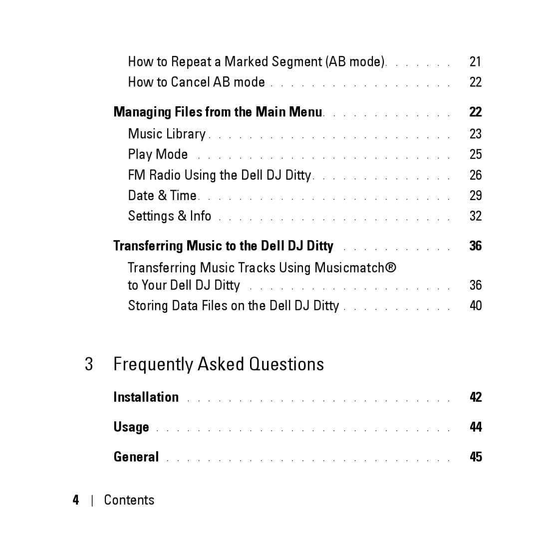 Dell HV04T owner manual Frequently Asked Questions 