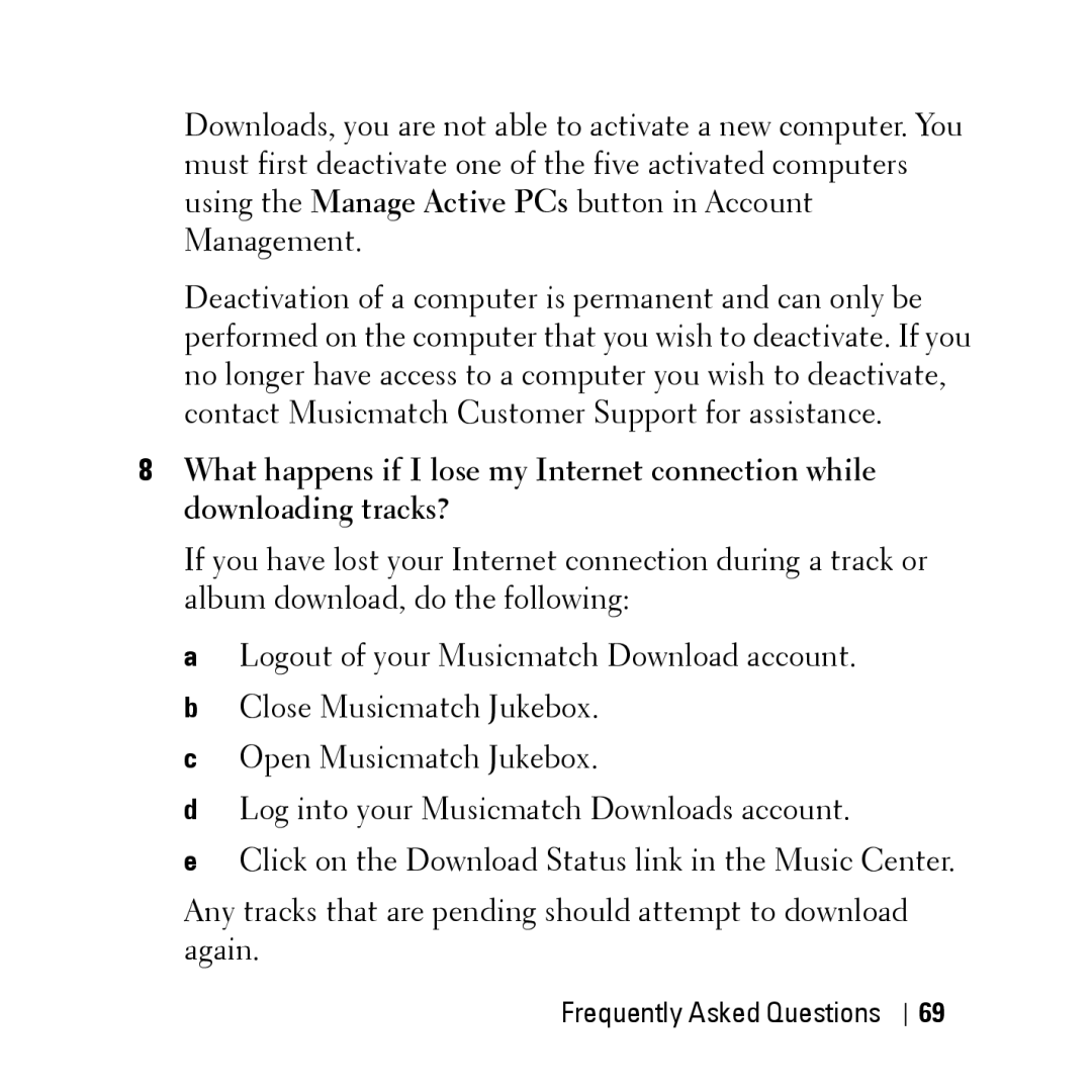 Dell HV04T owner manual Frequently Asked Questions 