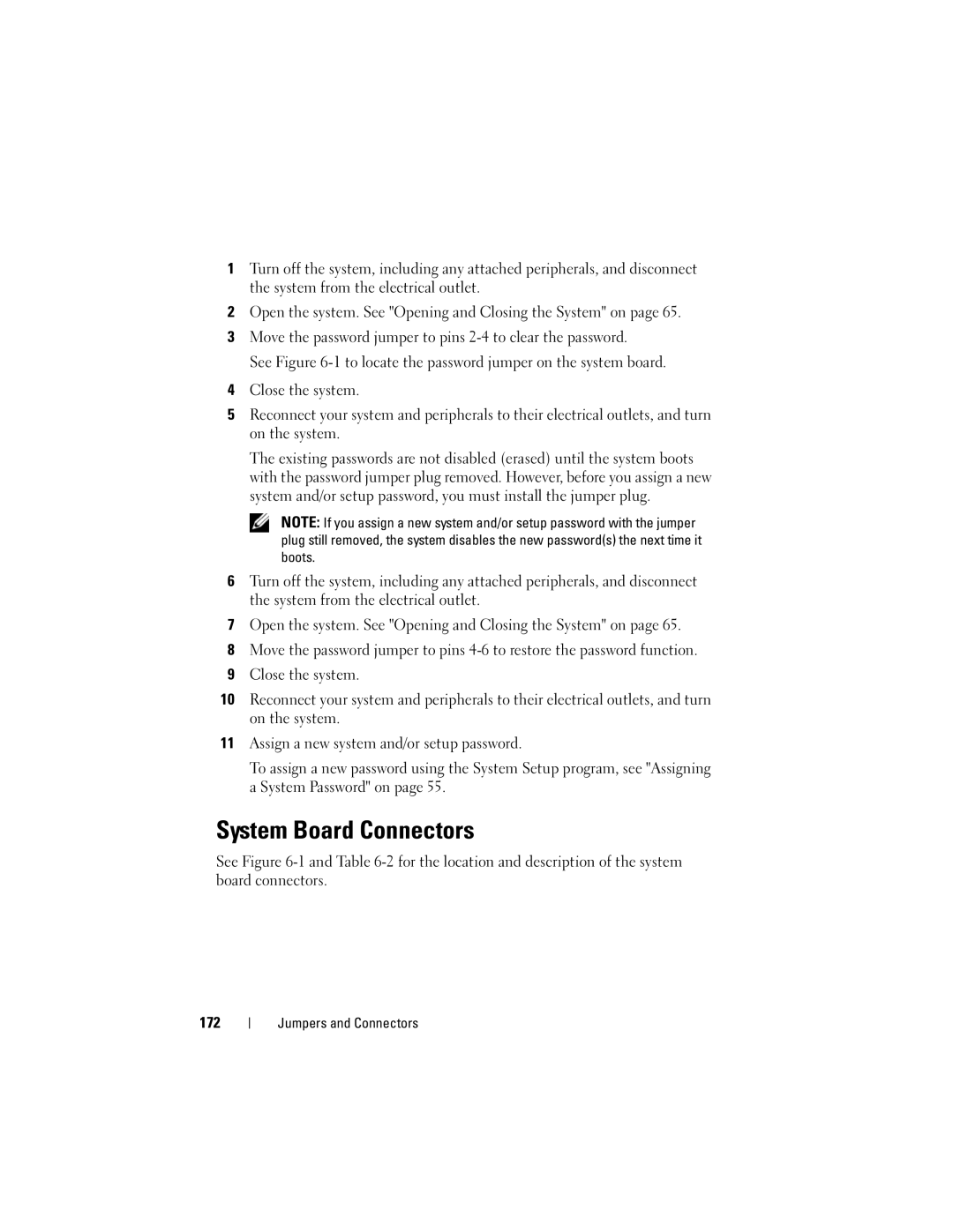 Dell HX574, R905 owner manual System Board Connectors 