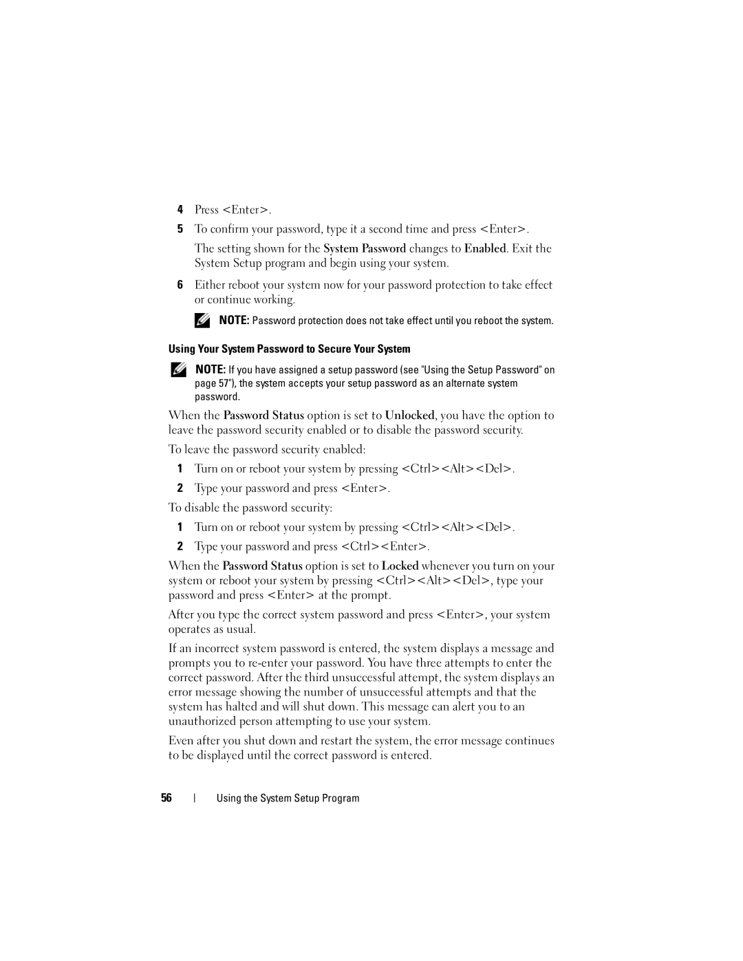 Dell HX574, R905 owner manual Using the System Setup Program 