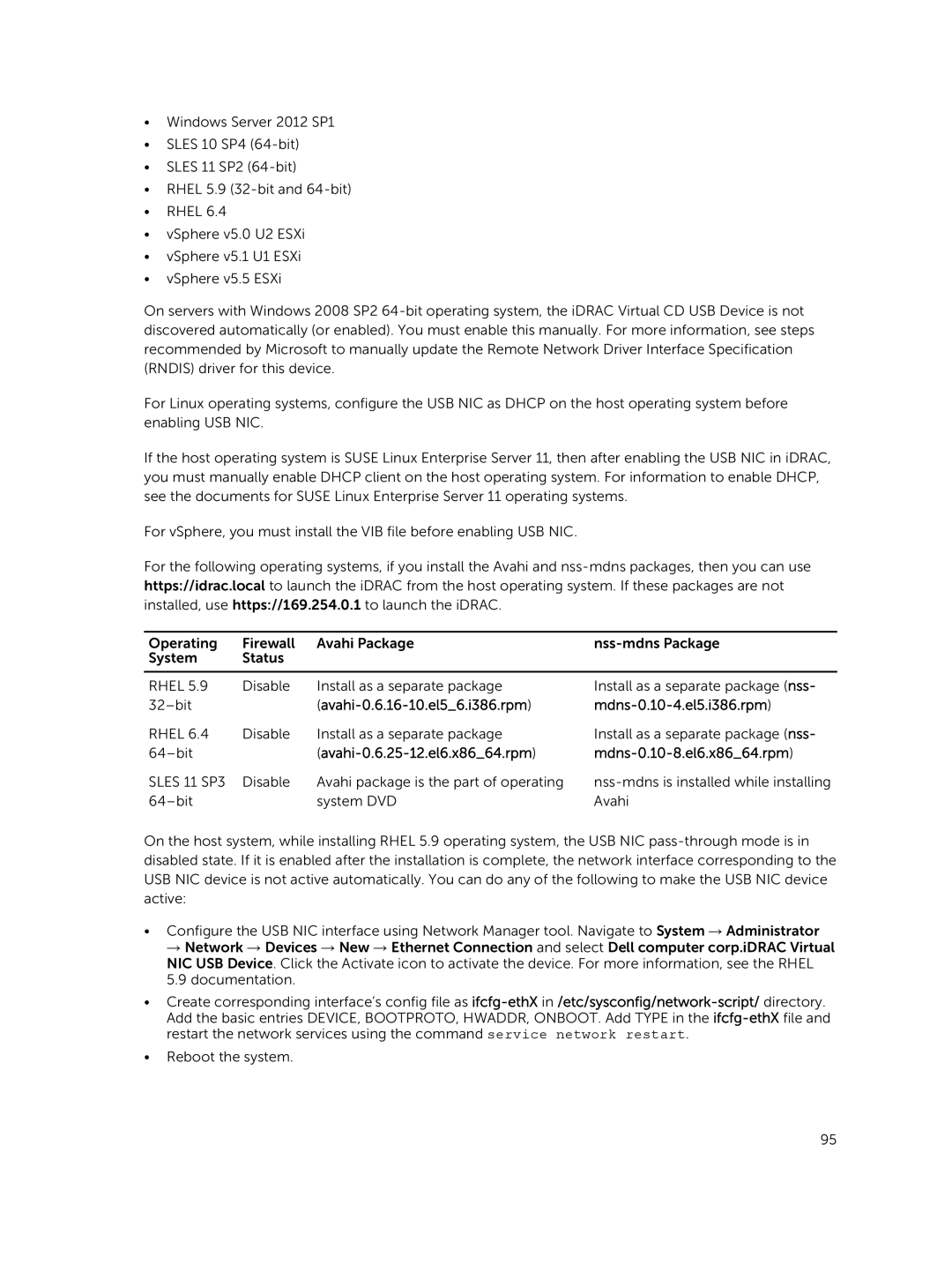 Dell iDRAC8 manual Avahi-0.6.16-10.el56.i386.rpm Mdns-0.10-4.el5.i386.rpm 