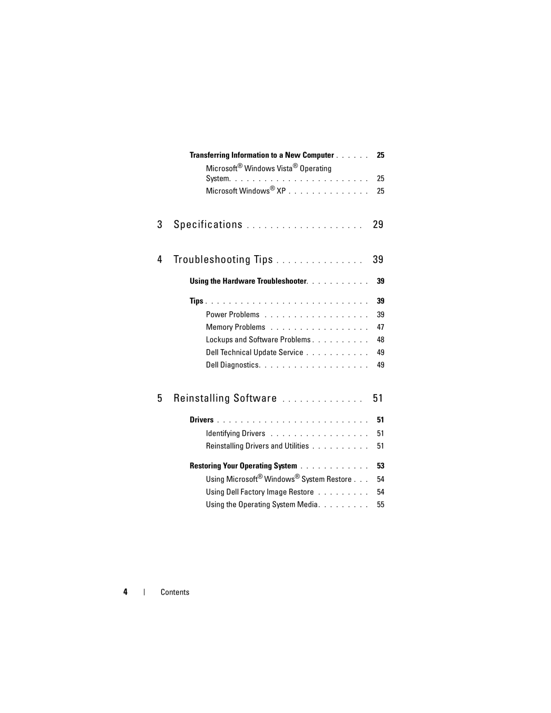 Dell K080D manual Microsoft Windows Vista Operating, Using the Hardware Troubleshooter 