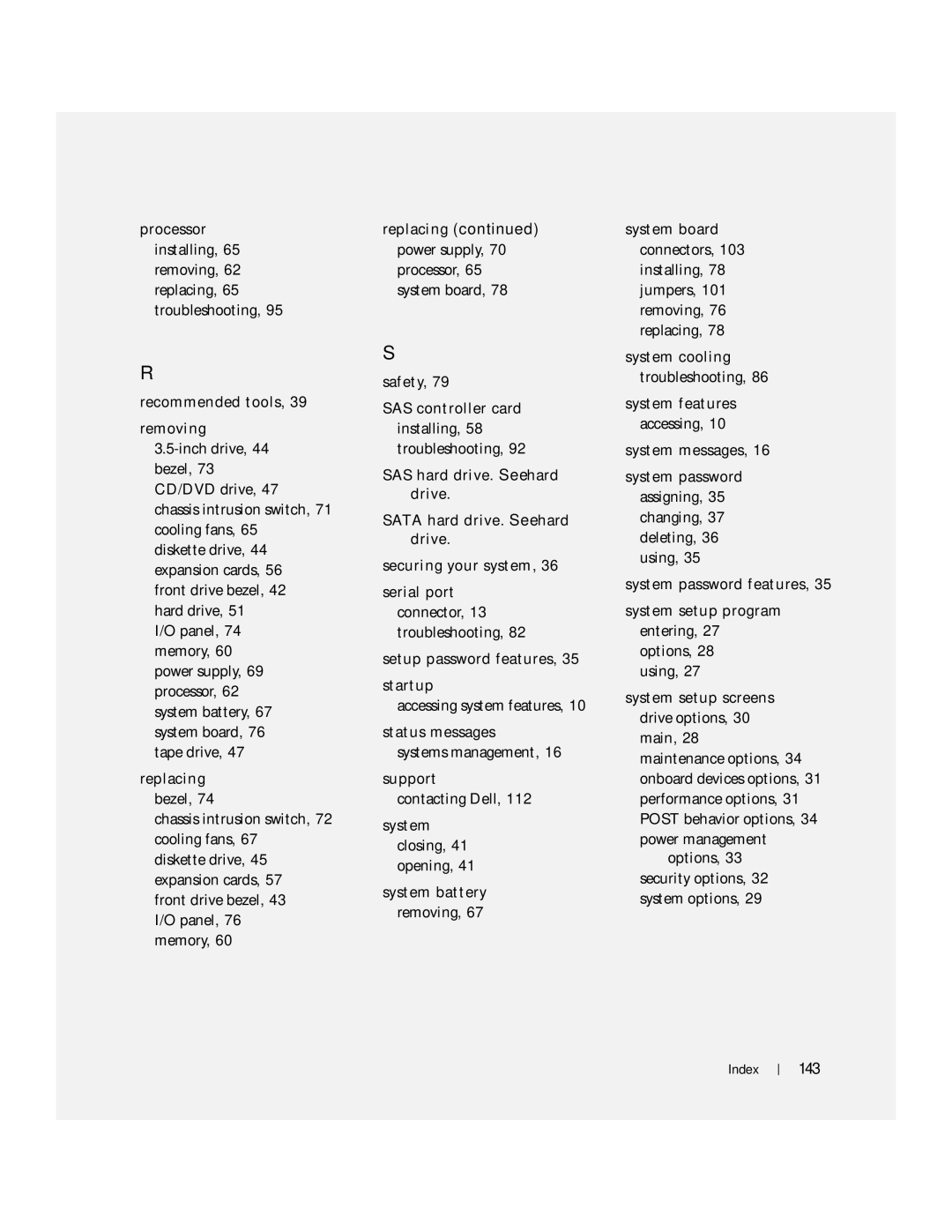 Dell KH934 owner manual 143 