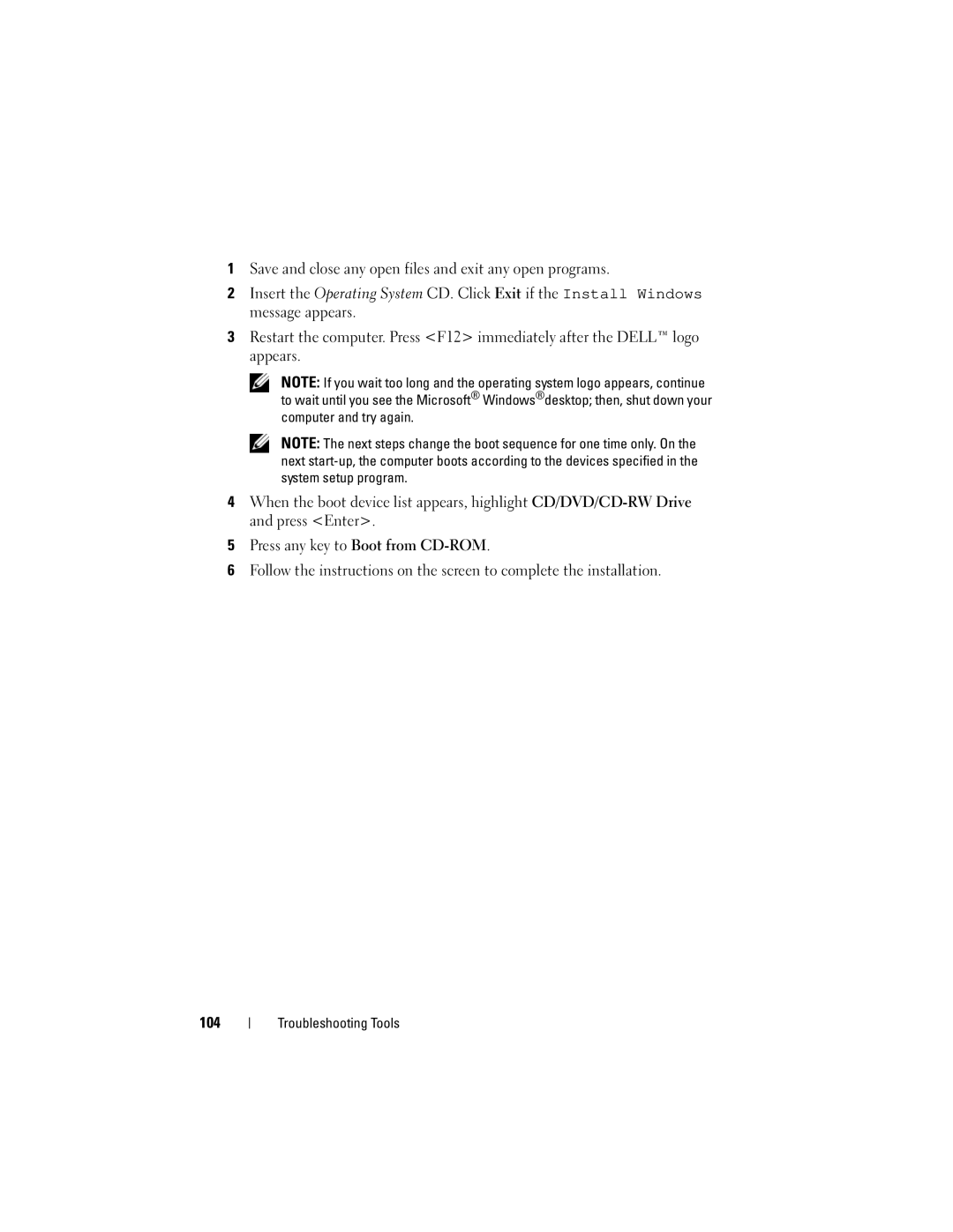 Dell KP338, 530b, 530c, 530d owner manual Troubleshooting Tools 