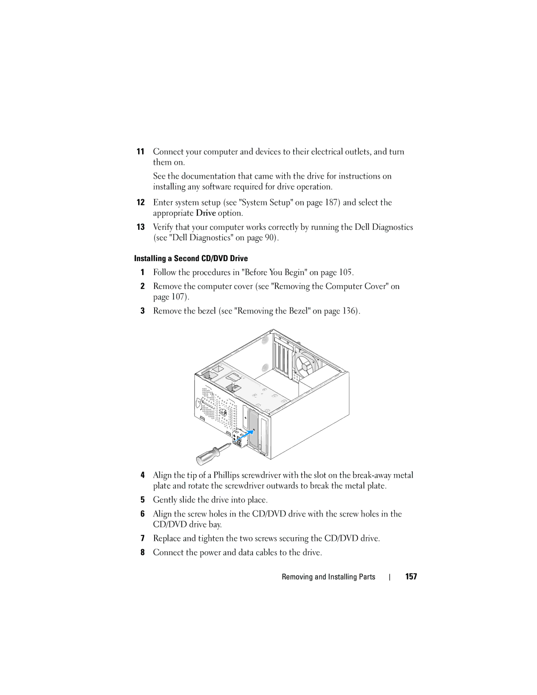 Dell 530b, KP338, 530c, 530d owner manual 157 