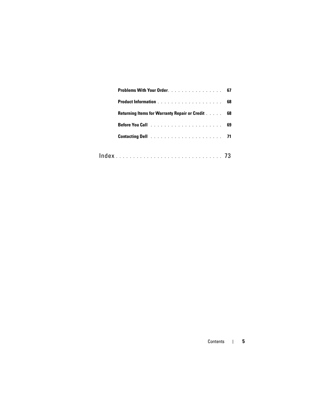 Dell WMTE01, KR019 specifications Returning Items for Warranty Repair or Credit 