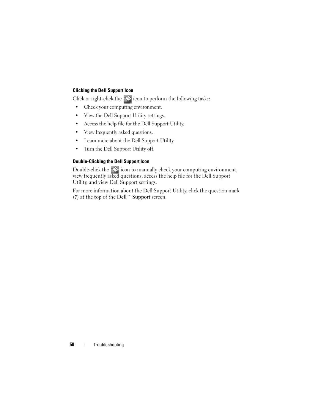 Dell KR019, WMTE01 specifications Troubleshooting 