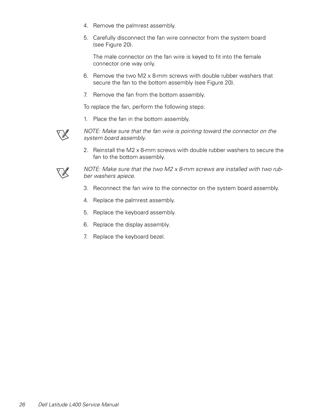 Dell L400 service manual 