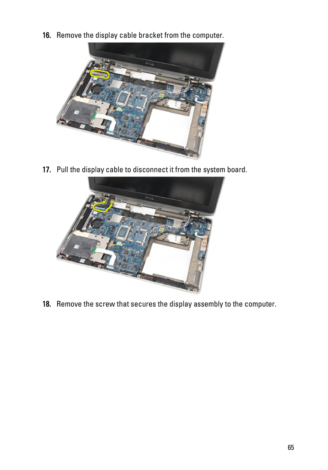 Dell Latitude E6320 owner manual 