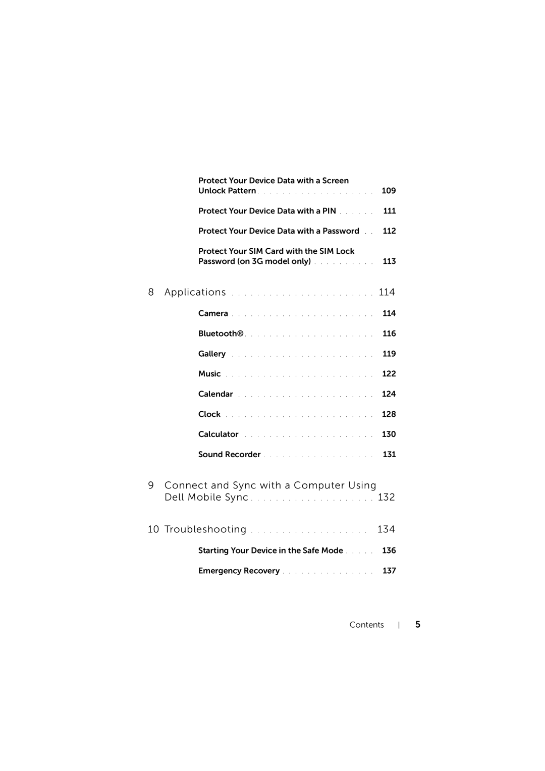 Dell LG7_bk0 user manual Connect and Sync with a Computer Using 