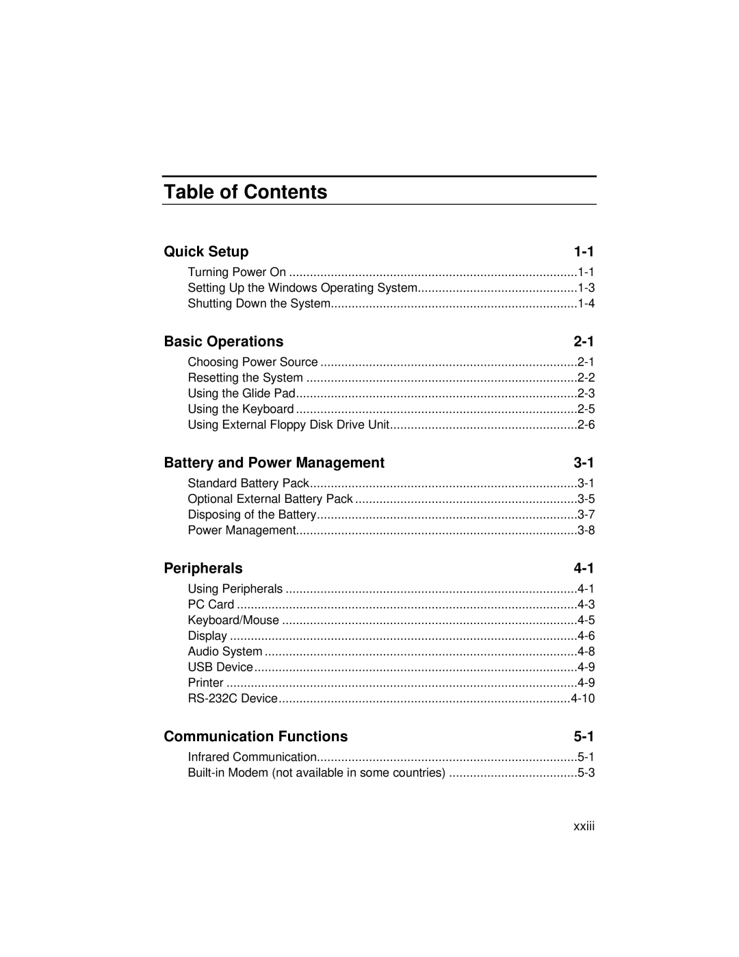 Dell LT System manual Table of Contents 