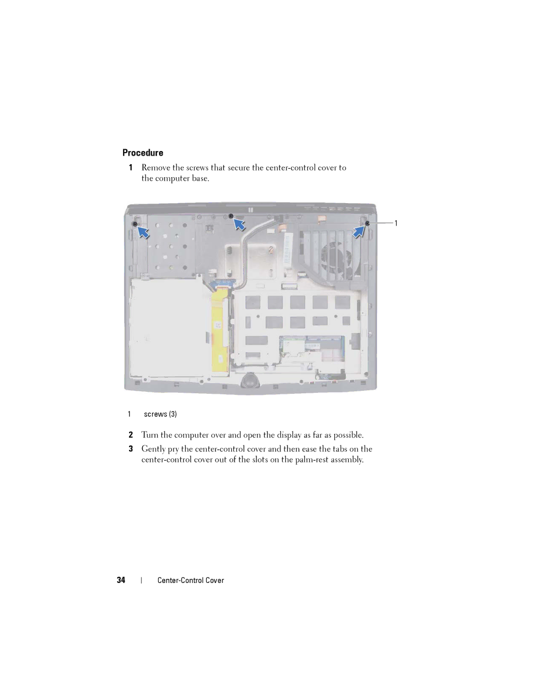 Dell M14XR2 owner manual Procedure 