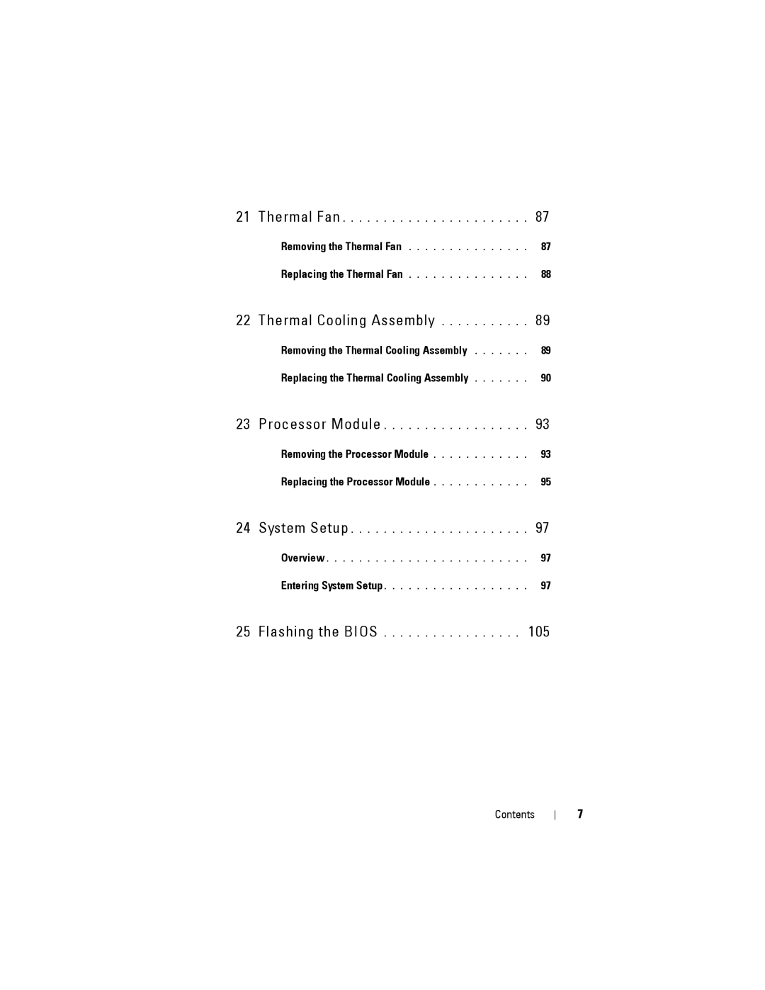 Dell M14XR2 owner manual Thermal Cooling Assembly 