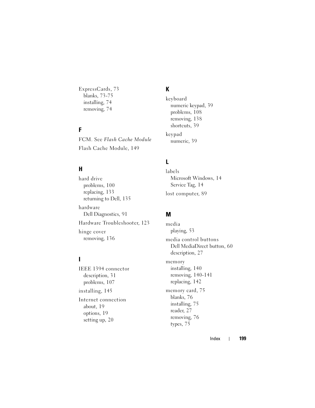 Dell M1530 owner manual 199 