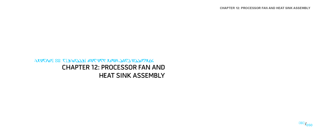 Dell M15x service manual Processor FAN Heat Sink Assembly 