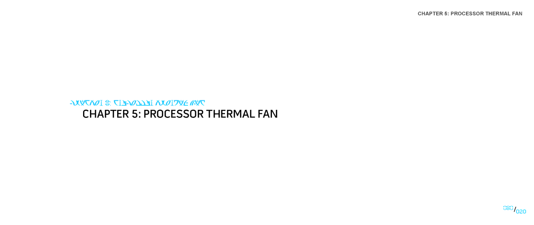 Dell M17X service manual Processor Thermal FAN 