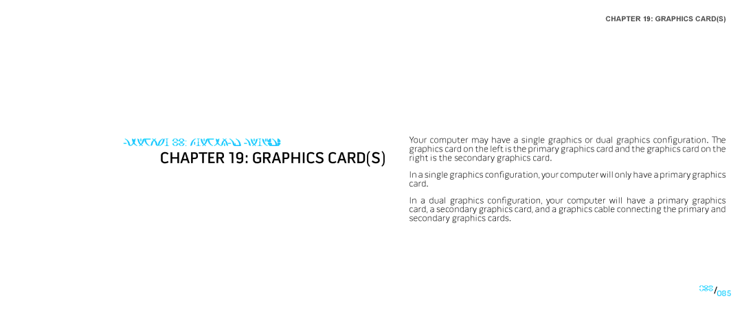 Dell M17X service manual Graphics Cards 