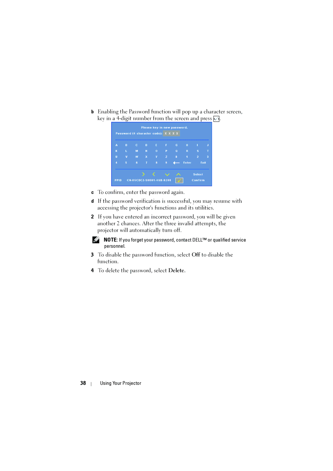 Dell M410HD manual Using Your Projector 