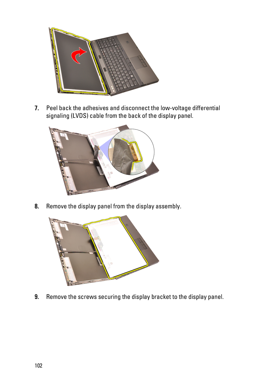 Dell M4600 owner manual 102 