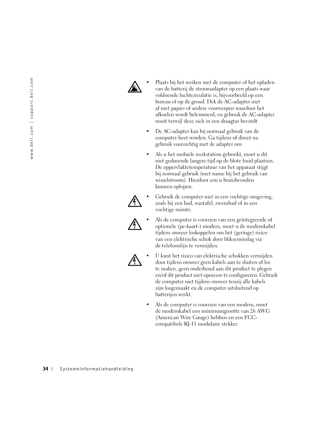 Dell M50 manual Systeeminformatiehandleiding 