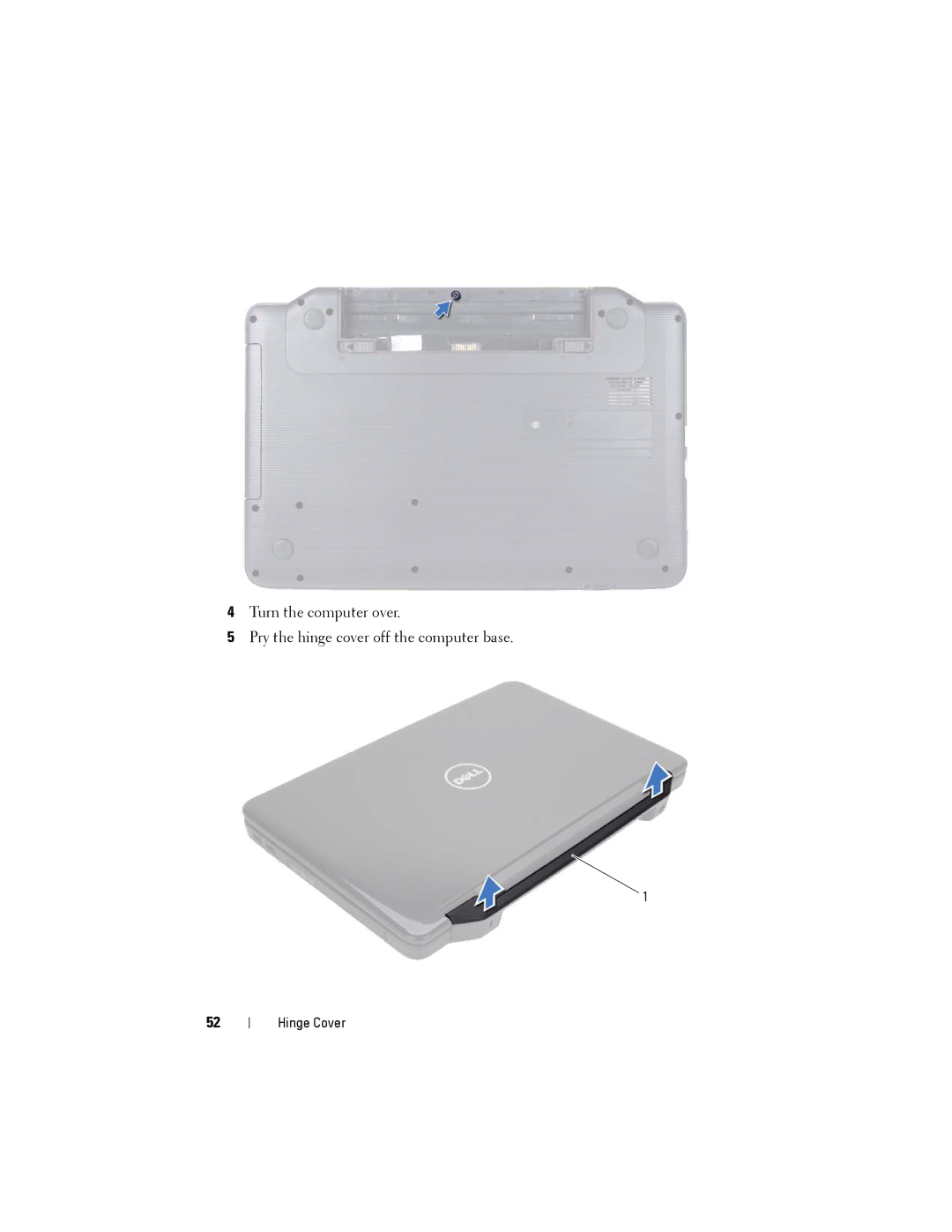 Dell M5040 owner manual Hinge Cover 