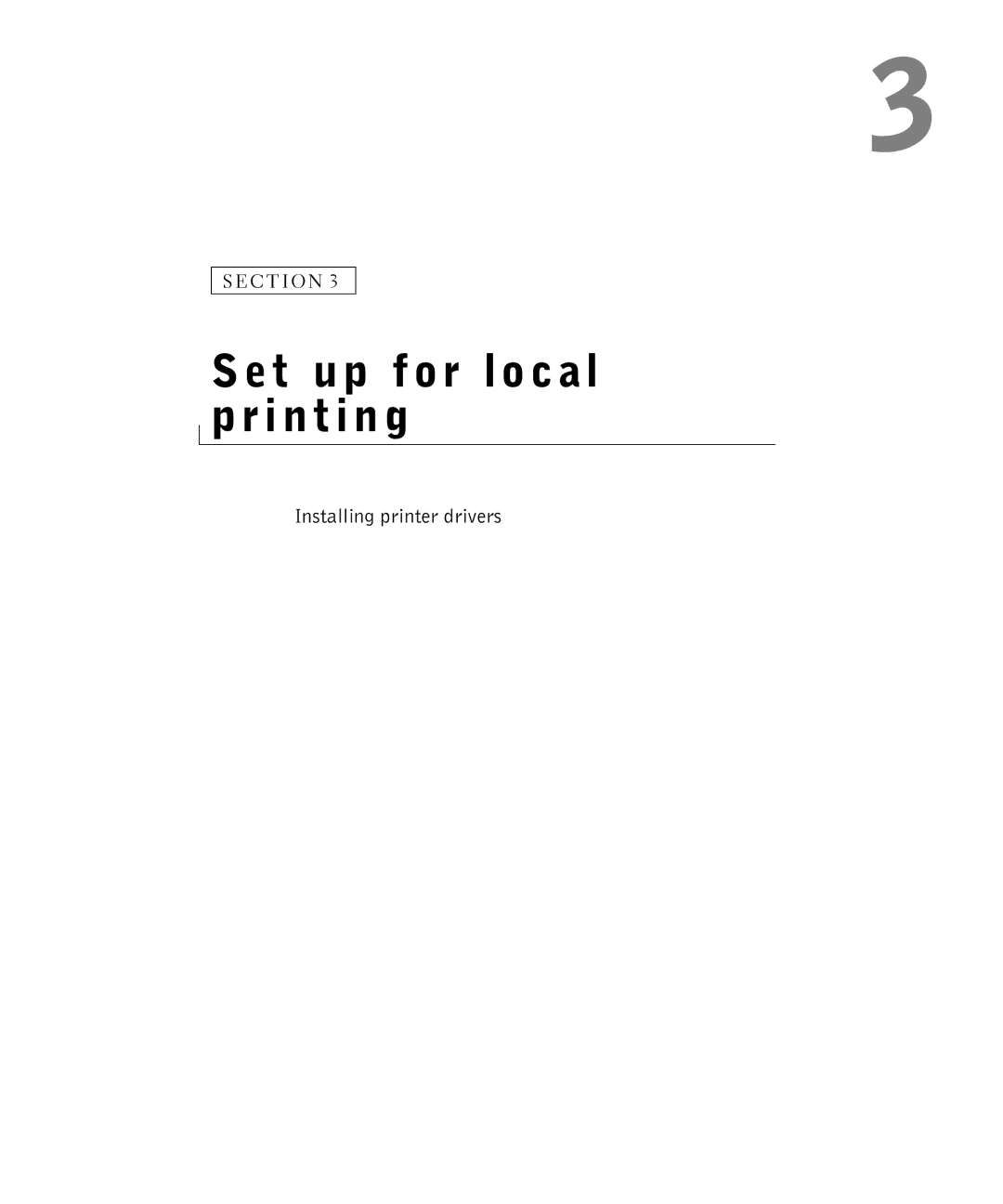 Dell M5200 owner manual Set up for local printing 