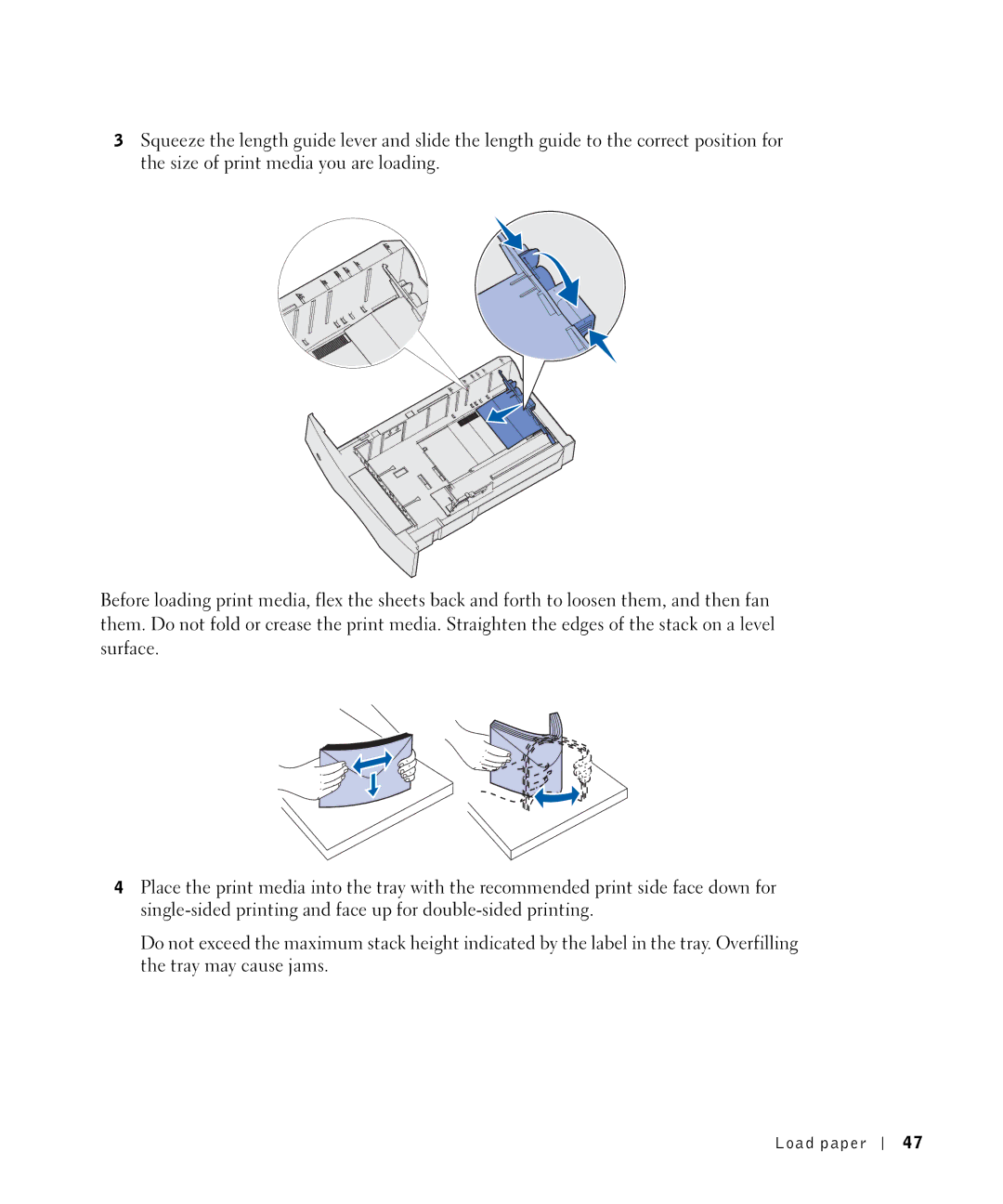 Dell M5200 owner manual Load paper 