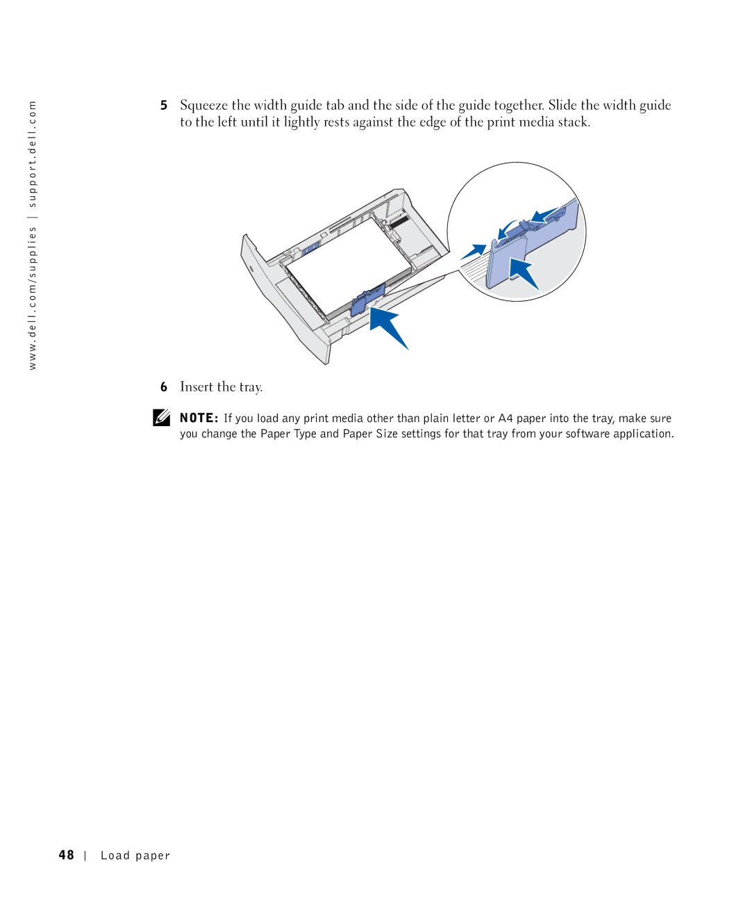 Dell M5200 owner manual Load paper 