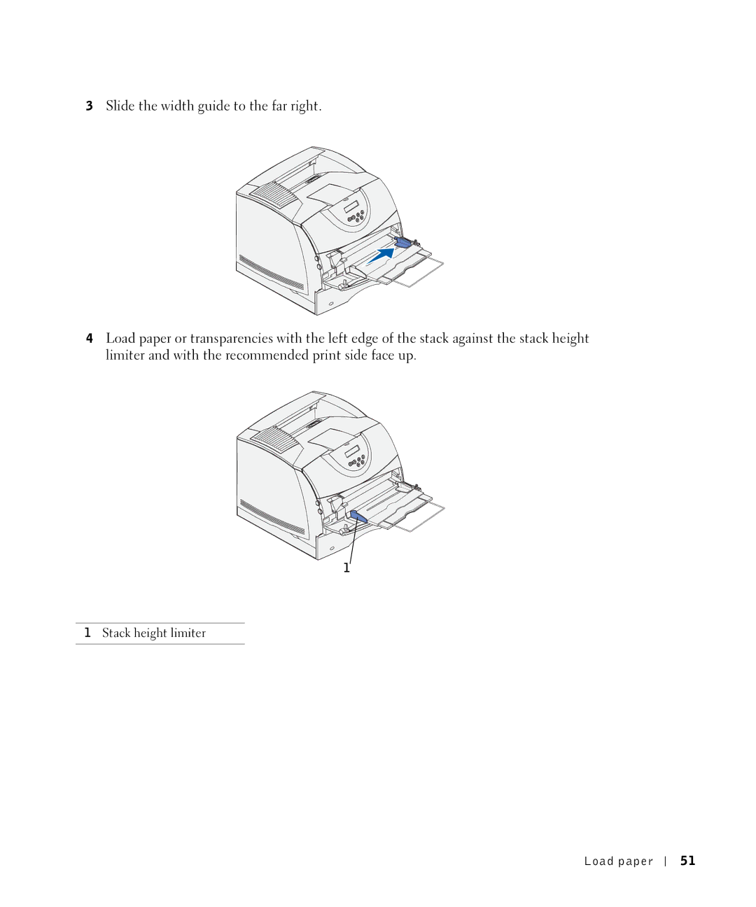 Dell M5200 owner manual Stack height limiter 