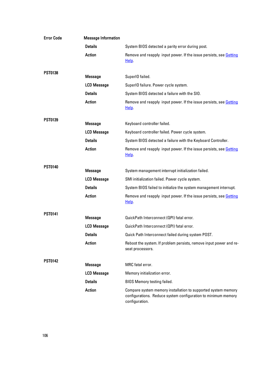 Dell M620 owner manual Seat processors, Configuration 