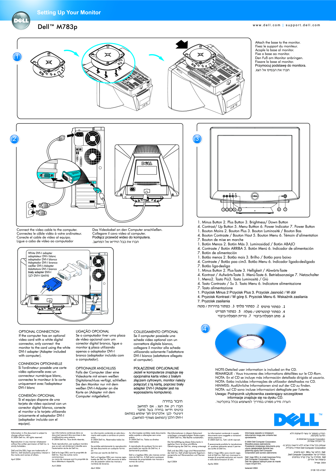 Dell M783P manual 