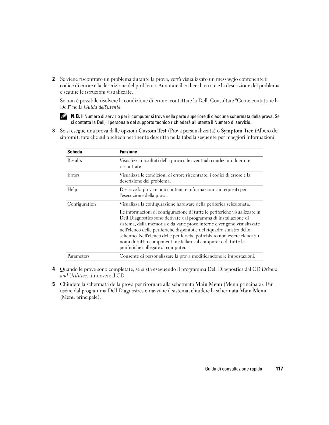 Dell M90 manual 117, Periferiche collegate al computer 