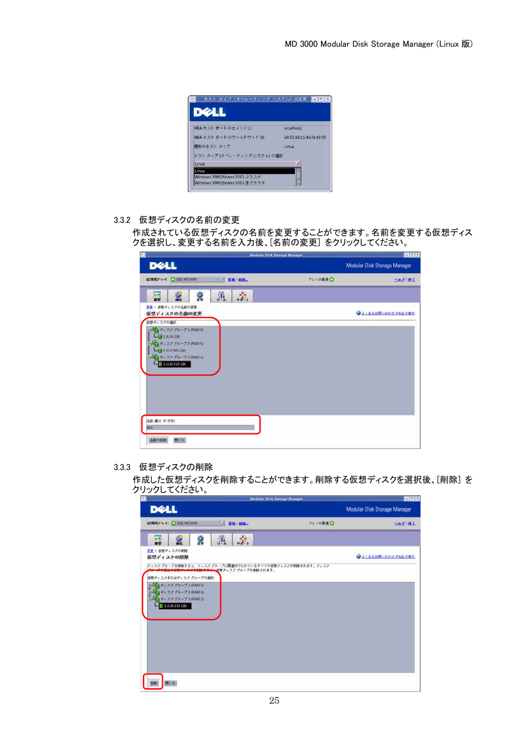 Dell MD 3000 manual 