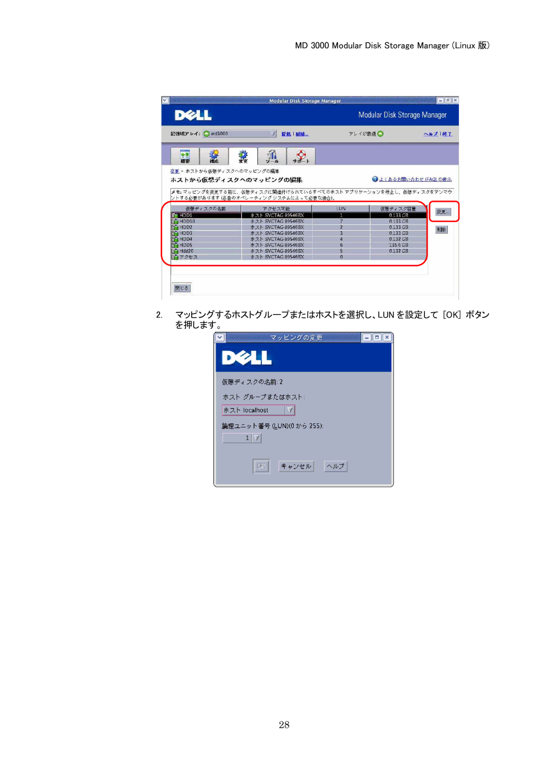 Dell MD 3000 manual 