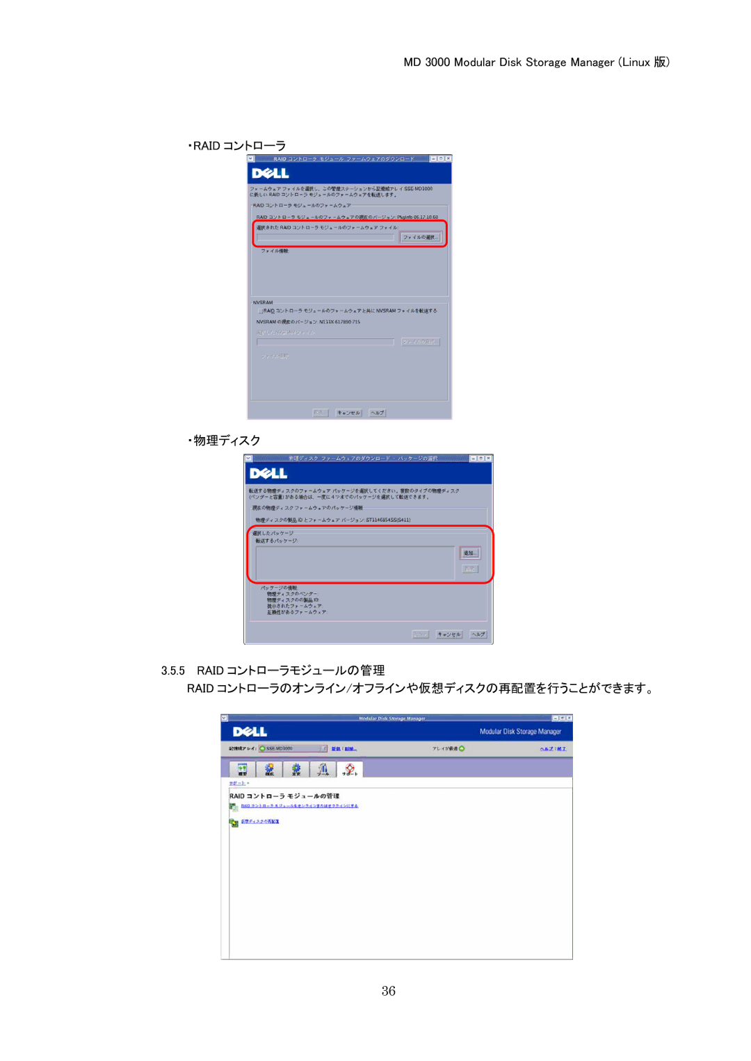 Dell MD 3000 manual 