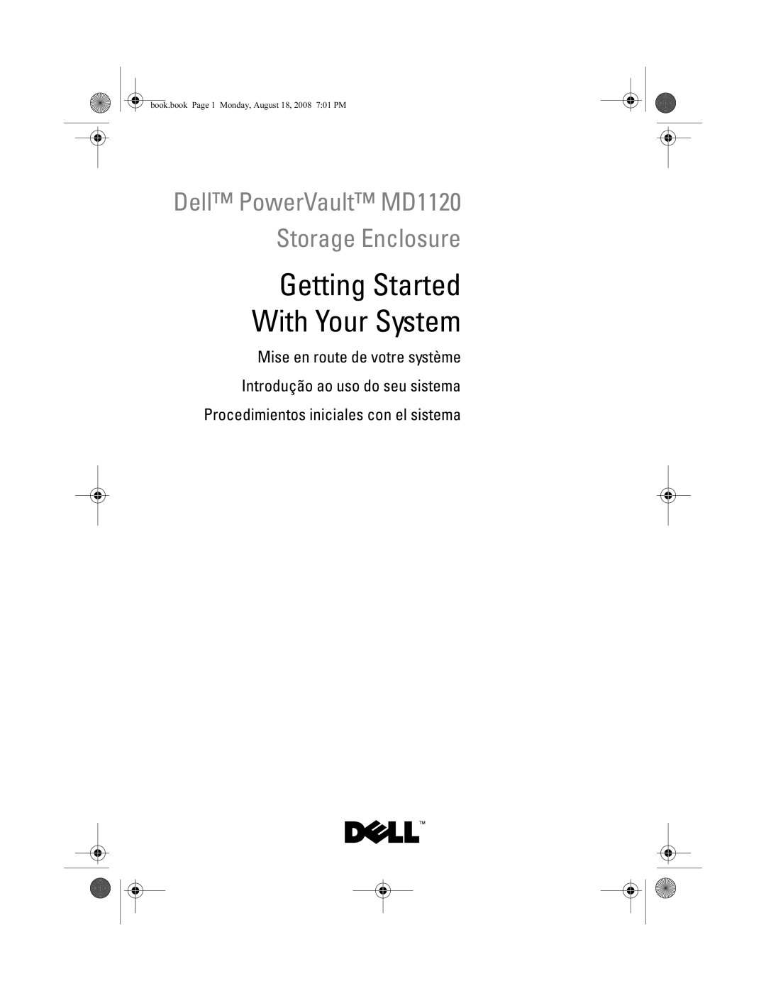 Dell MD1120 manual Getting Started With Your System 