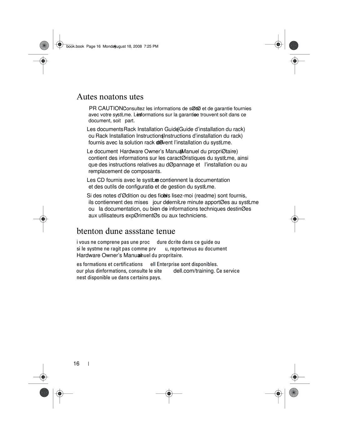 Dell MD1120 manual Autres informations utiles, Obtention dune assistance technique 