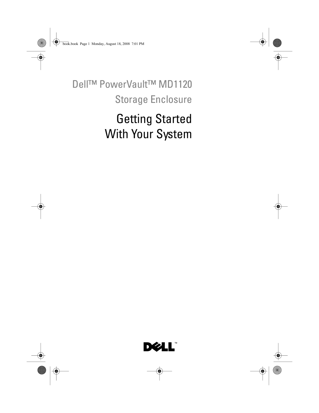 Dell MD1120 manual Getting Started With Your System 