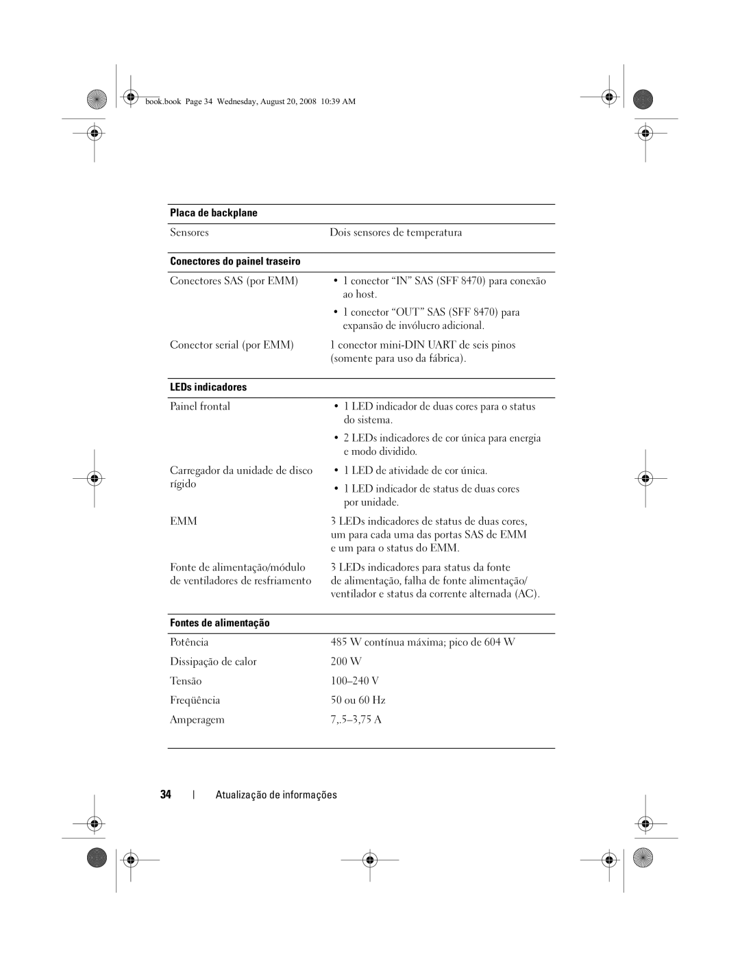 Dell MD1120 manual Ao host 