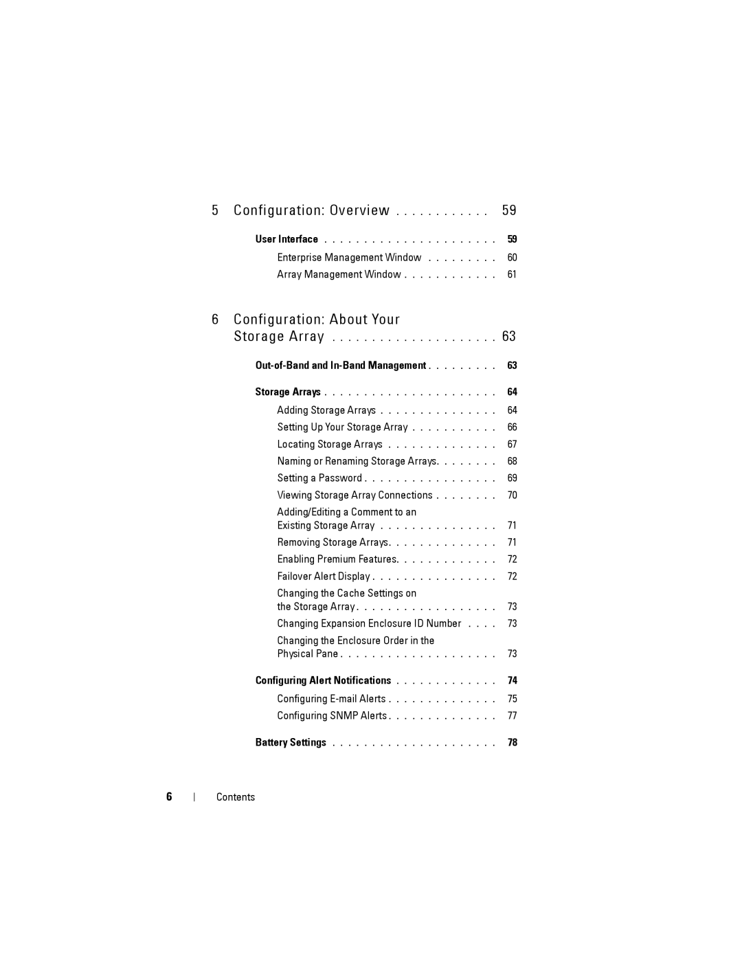 Dell MD3200, MD3220 owner manual Out-of-Band and In-Band Management, Configuring Alert Notifications 