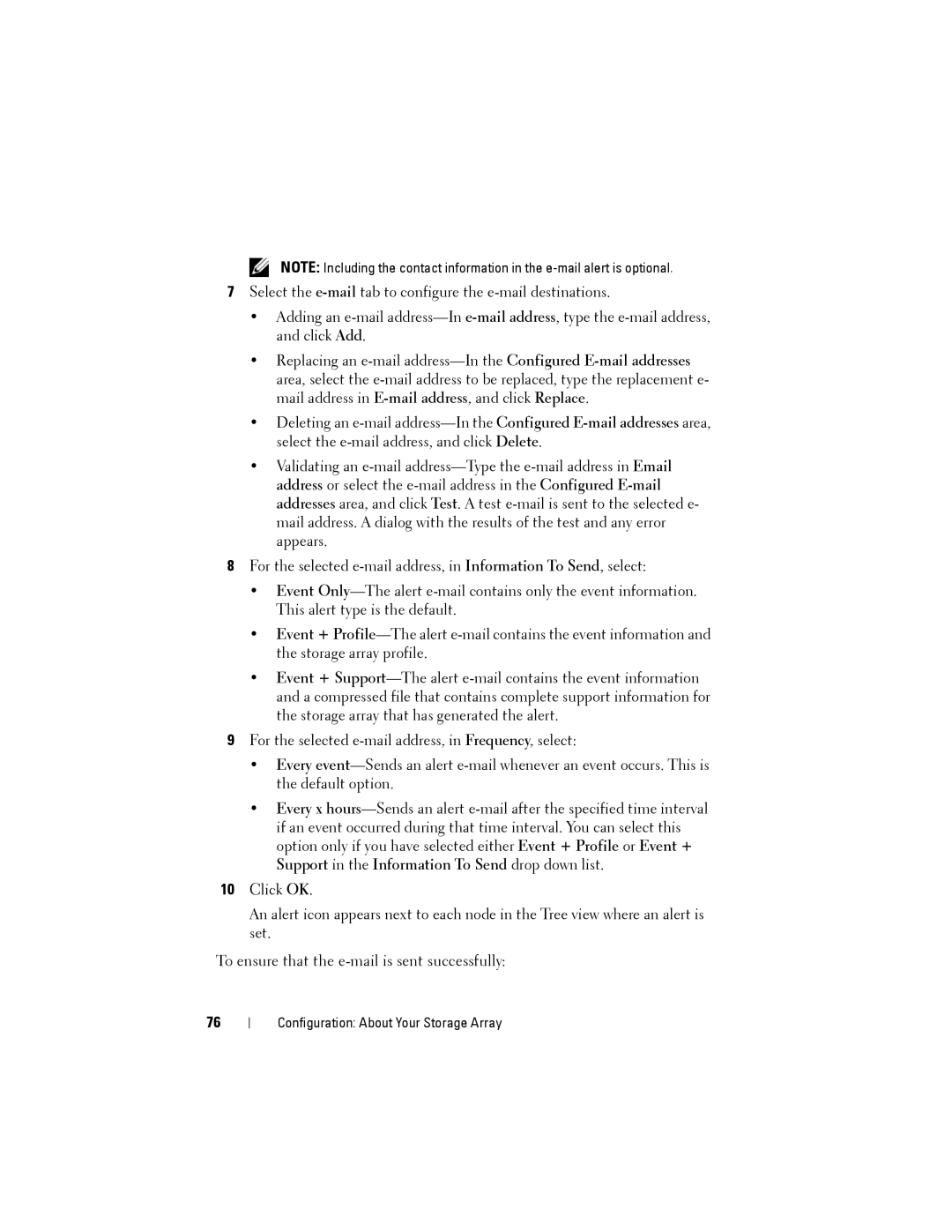 Dell MD3200, MD3220 owner manual Configuration About Your Storage Array 