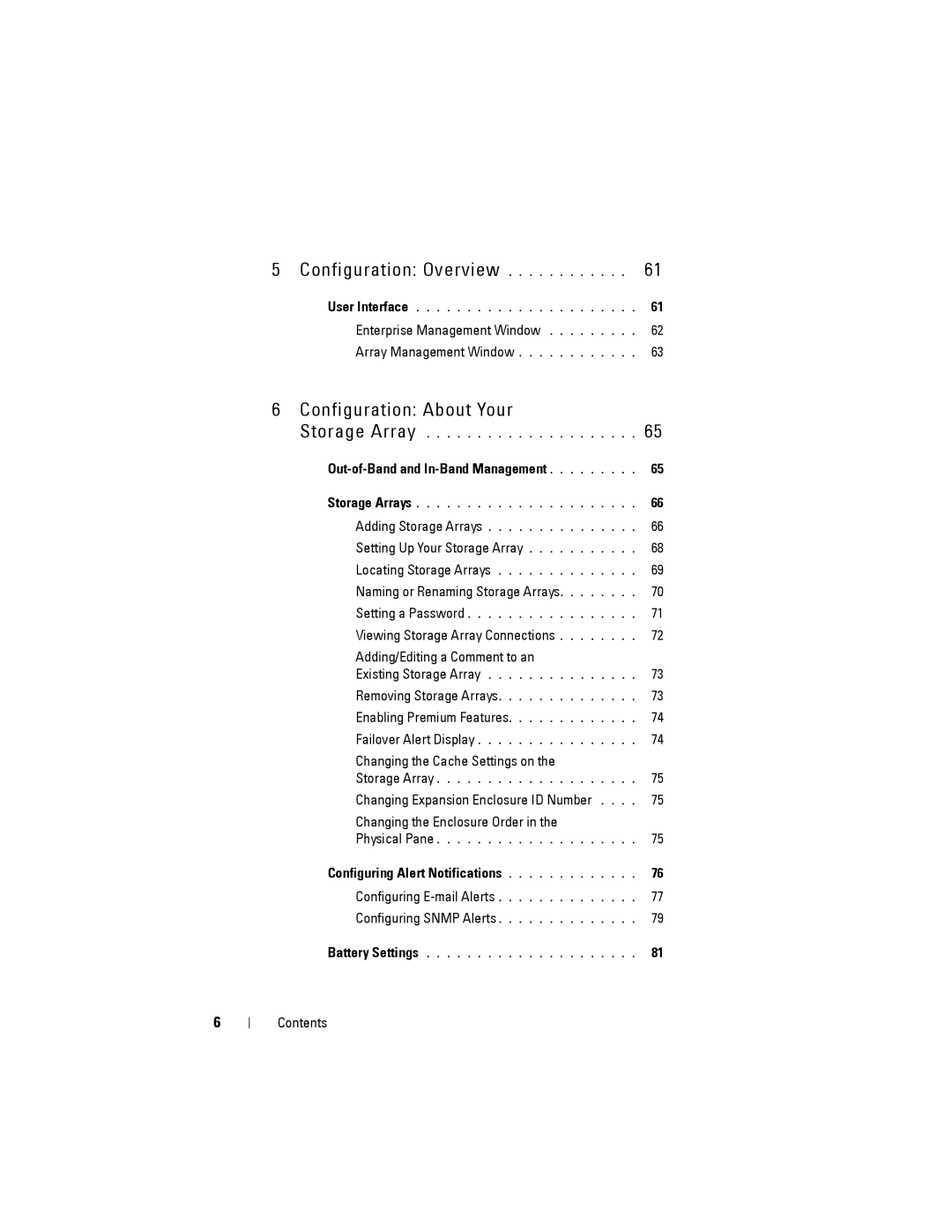 Dell MD3200, MD3220 owner manual Out-of-Band and In-Band Management, Configuring Alert Notifications 