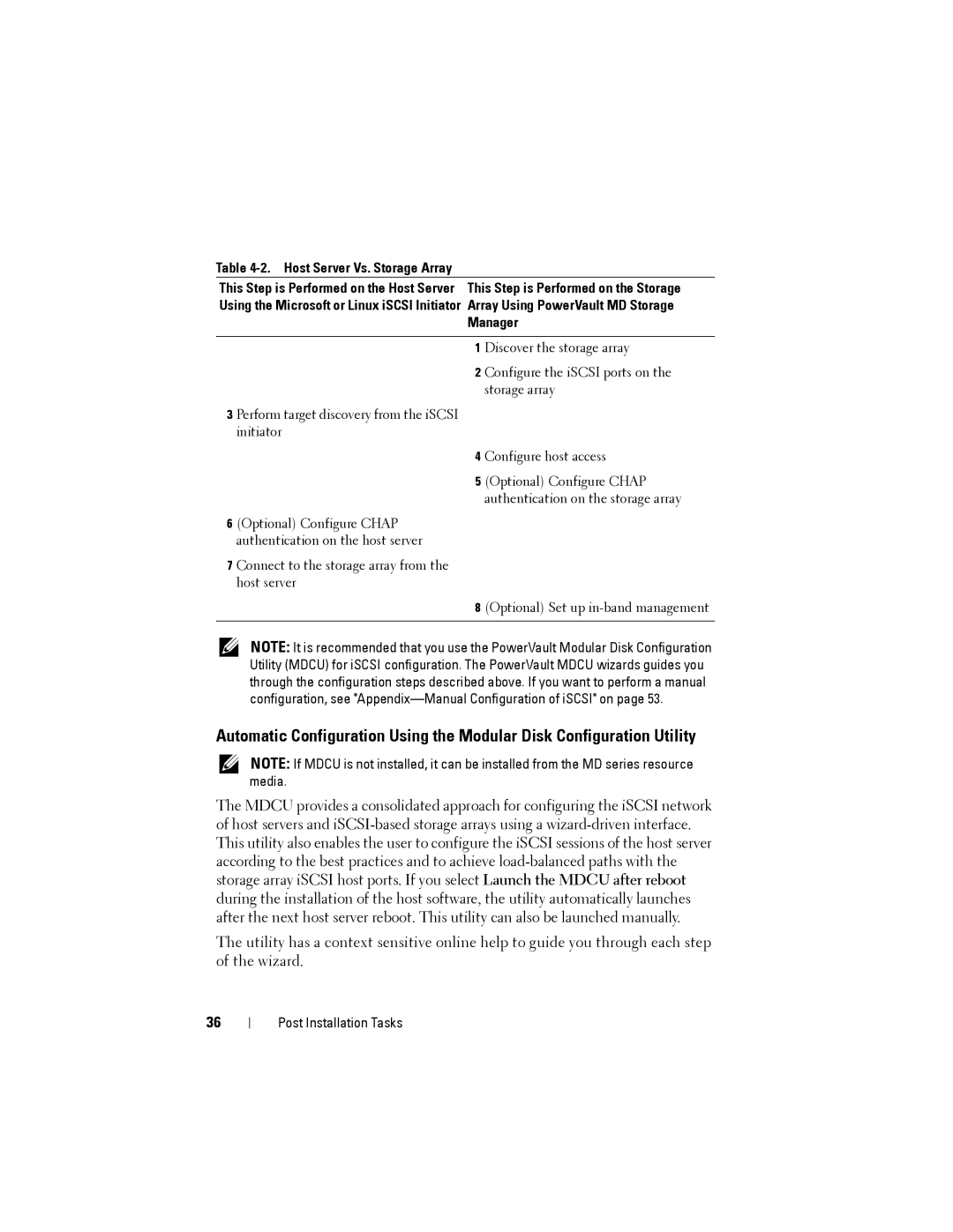 Dell MD3200, MD3220 manual Host Server Vs. Storage Array, Manager 