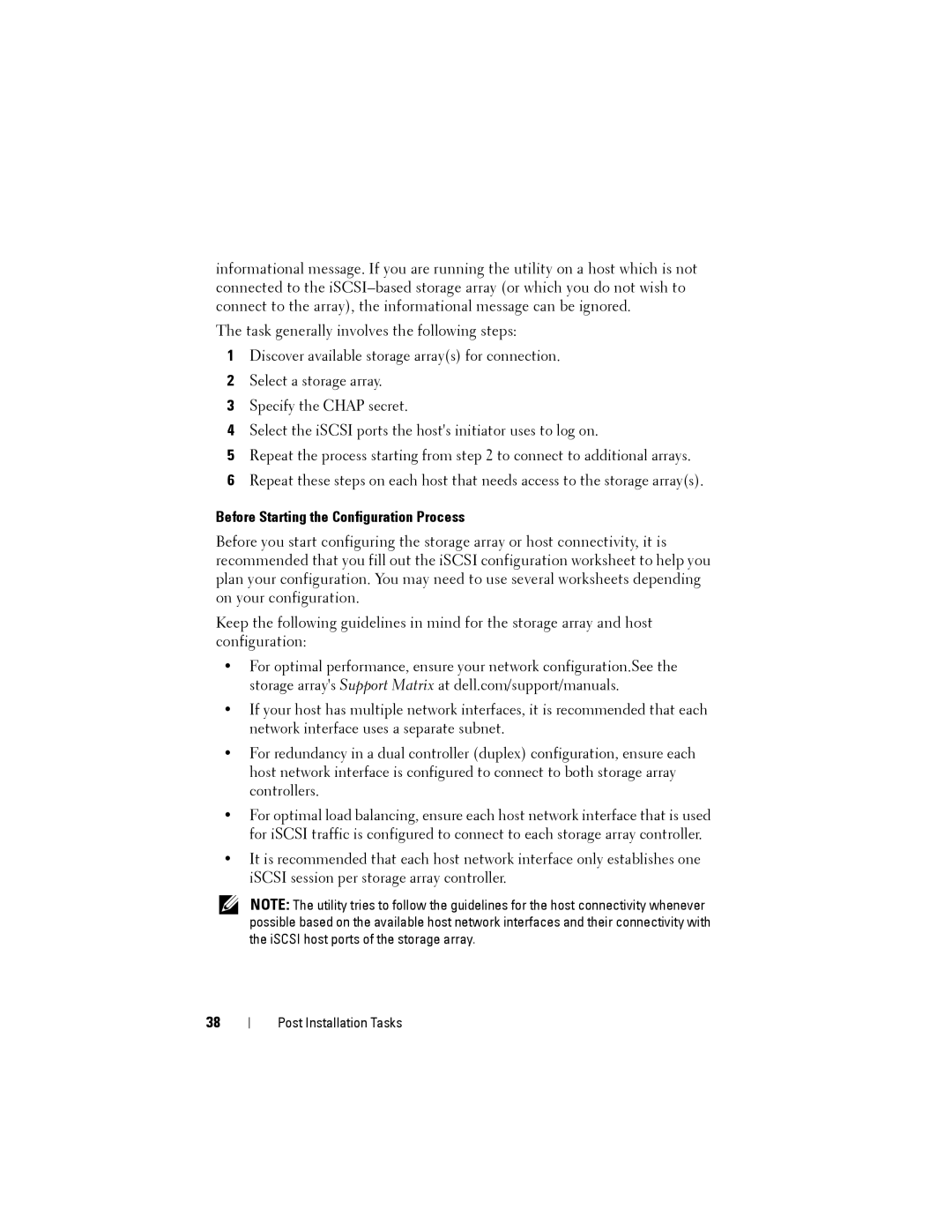 Dell MD3200, MD3220 manual Before Starting the Configuration Process 